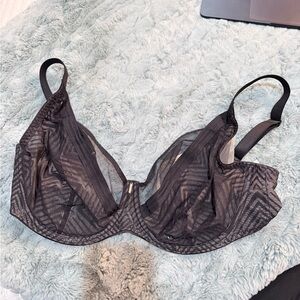 Freya High Apex Black Bra Size 34I NWOT